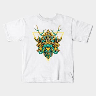 Deer cyborg Kids T-Shirt